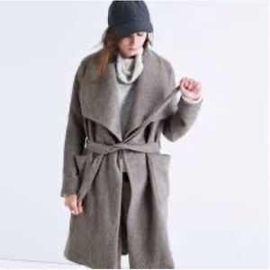 Madewell Delancy Blanket Coat in Small